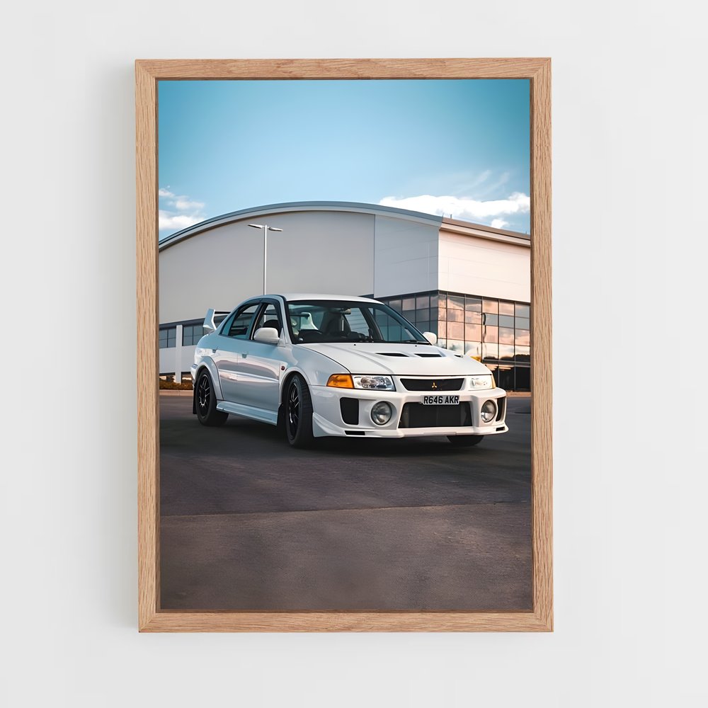 Poster Lancer Élite – affiche Mitsubishi (vue 4)